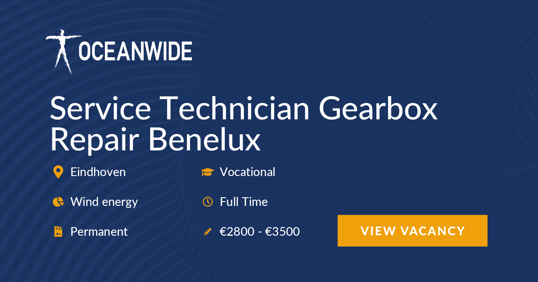 Service Technician Gearbox Repair Benelux, Wind energy, Maintenance